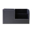 thumbnail image 3 of Accesorios para el hogar de la oficina del tenedor del maquillaje de la del almacenamiento del cuero de la pu multifunción Negro Sunnimix Almacenamiento de lápices multipropósito, 3 of 4