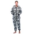 thumbnail image 4 of 6436-BLK-M #FollowMe Jumpsuit / Adult Onesie / Pajamas, 4 of 4