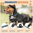 thumbnail image 3 of Slip Collar for Dogs, Reflective No Pull Nylon Rope with Adjustable Stopper, (L-26 Inch, Gray/Blue), Intended for Training, 3 of 7