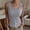 Gray, variant on Xdegoge Tank Top with Built in Bra for Women Padded Seamless No Underwire Stretch Longline Bras Basic Slim Fit Ribbed Wireless Gym Running Brassiere