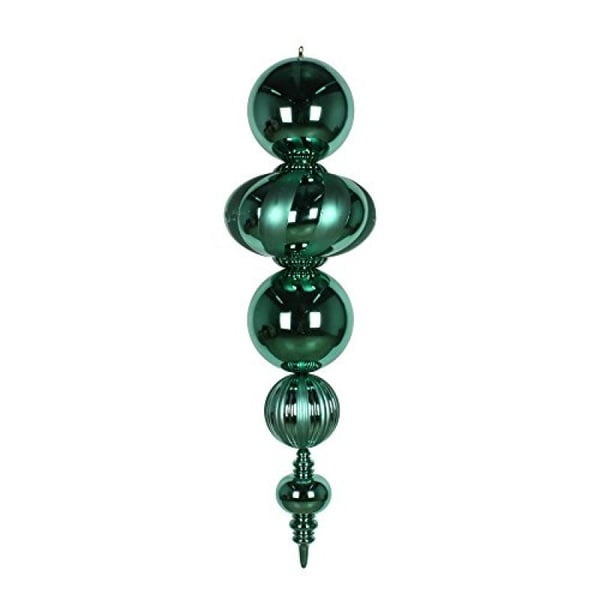 Vickerman 54" Emerald Shiny/Matte Finial Christmas Ornament