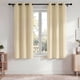 thumbnail image 1 of Blackout Blackout Cortinas, Juego de Cortinas de 2 Piezas para Recámara y Sala de Estar 42x63 Pulgadas, Cortinas Térmicas Aislantes Que Oscurecen la Habitación con Ojales, Reducción de Ruido y Bloque, 1 of 7