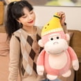 thumbnail image 3 of Orangutan Plush Dolls Pink Brown Green For Children Kid Baby-45cm, 3 of 5