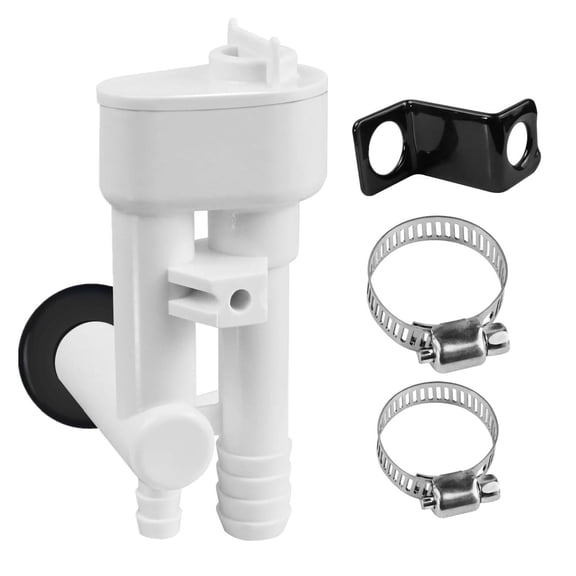NATEFEMIN Toilet Vacuum Breaker for Traveler VacuFlush Hand Sprayer Attachment Anti-Siphon Valve Kit Prevents Water Backflow