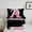Black Pink, variant on Feelyou Initial Letter A Bedding Twin Comforter Set, Black Pink Down Comforter, Kawaii Bow-tie Reversible Comforters & Duvets, Lightweight Room Decorative, 2pcs