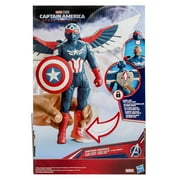 Marvel Avengers Captain America: Brave New World Flight Mode Figure, 9” (22 cm), Ages 4+