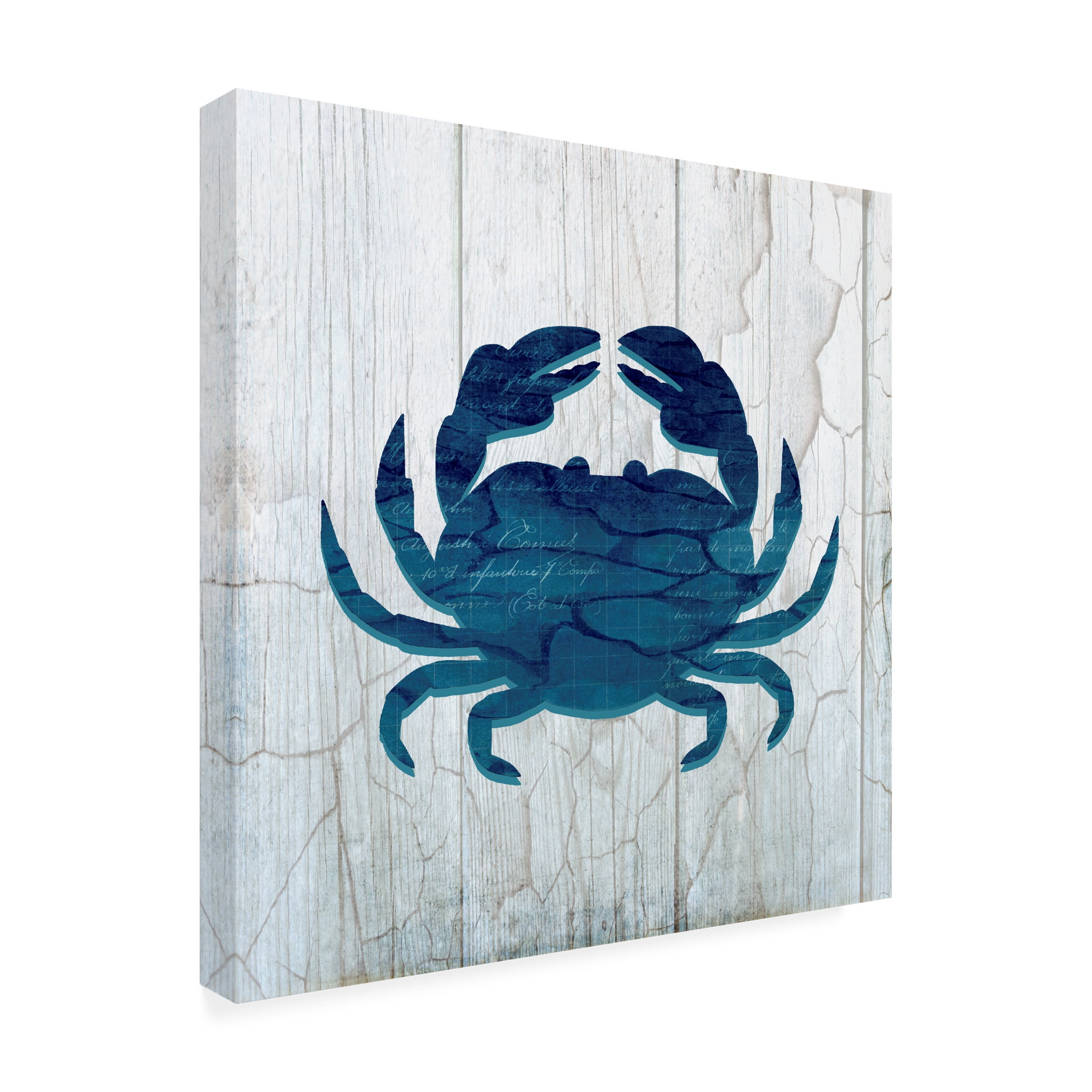 Lightboxjournal 'Gypsy Sea Blue Crab' Outdoor Canvas 18x18
