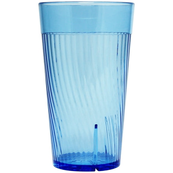 Excellante Belize 16 oz. tumbler, polycarbonate, blue, comes in dozen