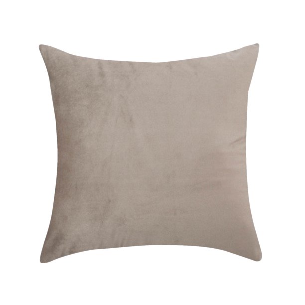 Dormitorio Sala de estar Balcón con cojín de felpa Funda de almohada de color sólido Almohada Respaldo de otoño e invierno Wmkox8yii HFSH4316