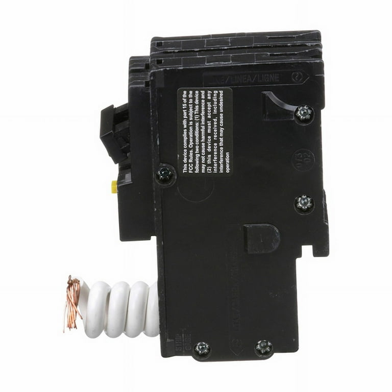 Square D 50 Amp Double Pole GFCI Electrical Circuit Breaker by 