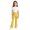 D53 Yellow, variant on JFTTX Little Girls Thermal Pants Flared Leg Pants for Girls Elastic Waist Fall Winter Warm Trousers with Pockets