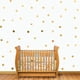 thumbnail image 3 of 100 pegatinas redondas de acrílico para espejo de pared, decoración de fondo para el hogar (dorado), 3 of 6