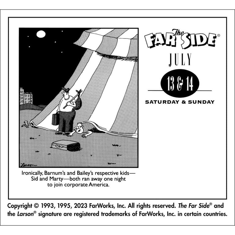 The Far Side® 2024 OfftheWall DaytoDay Calendar, 60 OFF