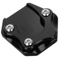 thumbnail image 4 of Motorcycles Kickstand Foot Side Stand Extension Pad Enhanced Stability And Comfort Anti-Slip Base Motorcycle Stand Foot Extension Accessories Black, 4 of 8