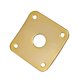 thumbnail image 5 of Cubierta de placas de conector de guitarra cuadrada de metal de 4 piezas para guitarra eléctrica LP a + C, 5 of 6