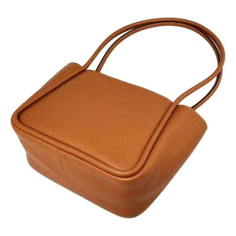 Prada Soft Grain Leather Caramel Brown Small Shoulder Bag