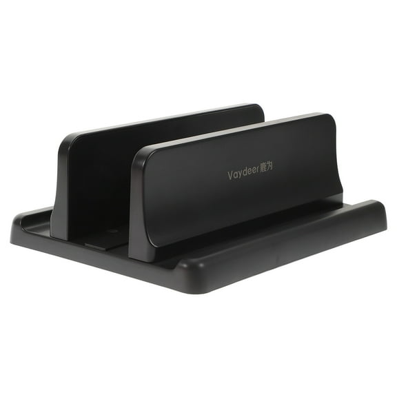 NUOLUX 1PC Laptop Stand Vertical Type Laptop Bracket Compatible for Pro (Black)