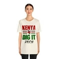thumbnail image 3 of Kenya Dig It–Kenya Unisex Short Sleeve Tee | Explore Kenya Matching T-shirt, 3 of 4