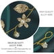 thumbnail image 3 of Accesorios nupciales de la hoja de oro de la diadema de la enredadera del pelo de la boda de la novia para las mujeres, 3 of 5