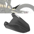 thumbnail image 1 of Guardería de la Rueda Trasera, Patrón de Fibra de Carbono Fácil Instalación Motocicleta Guardería de la Lana Trasera Anti -impacto para Moto, 1 of 7