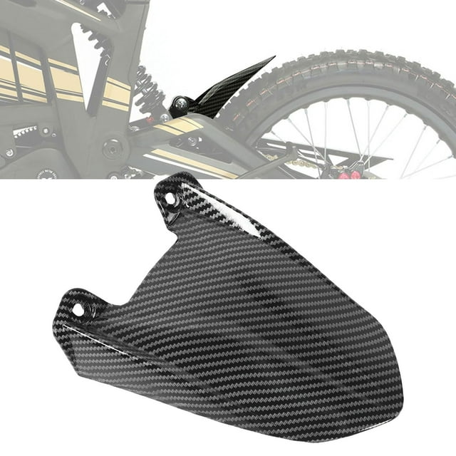 Guardería de la Rueda Trasera, Patrón de Fibra de Carbono Fácil Instalación Motocicleta Guardería de la Lana Trasera Anti -impacto para Moto