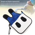 thumbnail image 4 of Funny PU Soft Lining Putter Headcover Anti Collision Dust Proof Club Protective Head Cover for Square Club, 4 of 7