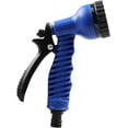 thumbnail image 1 of Adjustable 7 Modes Hose Nozzle Spray Water Gun for Car Washing Garden Watering Hand Tools Gadgets Blue, 1 of 7