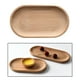 thumbnail image 4 of Bandeja de madera para servir comida, pan, platos, cena, hogar y oficina. 10x18cm, 4 of 9