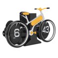 thumbnail image 1 of Reloj De Escritorio Con Tapa, Reloj De Escritorio Con Tapa Automática, Reloj Abatible Con Forma De Bicicleta De Estilo Retro Para Oficina En Casa, 1 of 7