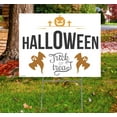 thumbnail image 2 of Halloween Trick or Treat Yard Sign 3 - Ghosts, 2 of 3
