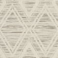 thumbnail image 6 of SAFAVIEH Marbella Alicia Geometric Diamonds Wool Runner Rug, Light Brown/Ivory, 2'3" x 12', 6 of 7