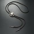 thumbnail image 2 of Decodeary Collier Rétro pour Homme Étoile Bolo Cravate Finition Soignée Confortable à Porter Bolotie Alliage Bolo Cravate Café Profond Tête de Loup Colorée, 2 of 6