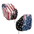 thumbnail image 2 of KUIFORTI American Flag Eagle Golf Cart Seat Covers Comfortable Durable Travel Sports Cart Seat Cushion Covers Fits for EZGO, Yamaha, Club Car and More 2 Seats Golf Carts, 2 of 7
