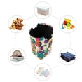 thumbnail image 7 of Yayeee Freestanding Laundry Hamper with Handle Collapsible Large Storage Basket for Clothes, Purple Geometric, 7 of 7