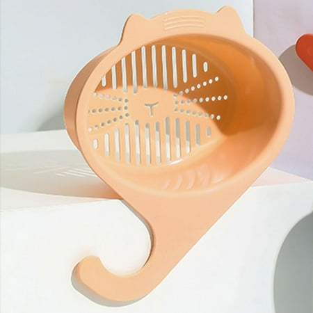 

Stainless Steel Strainer with Cover Meat Washer Strainer Fr Kitchen Holder for Strainer Drains Strainers Tub Screen Kitchen Cat Shaped Drain Set Can Be Hung On The Faucet For Dry