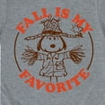 thumbnail image 3 of Peanuts - Fall Is My Favorite - Toddler And Youth Short Sleeve Graphic T-Shirt, 3 of 6