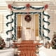 thumbnail image 4 of Christmas Garland Xmas Rattan Metallic Twists Garland Glitter Christmas Tree Hanging Wreath Decor For Staircase Railing Banister Indoor Outdoor Ornament, 4 of 6