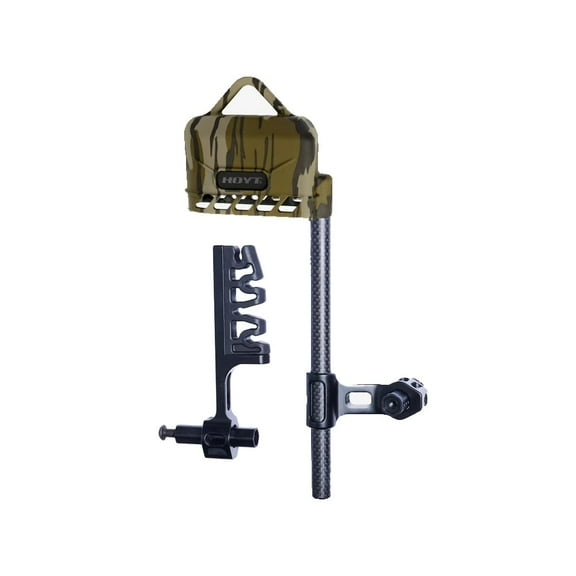 Hoyt Superlite 2PC 4-Arrow Quiver, APX Realtree Edge, Lightweight Archery Quiver (1970442)