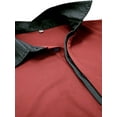 thumbnail image 5 of DYMADE Men Casual Long Sleeve Button Collar Henley Shirt Tops, 5 of 6