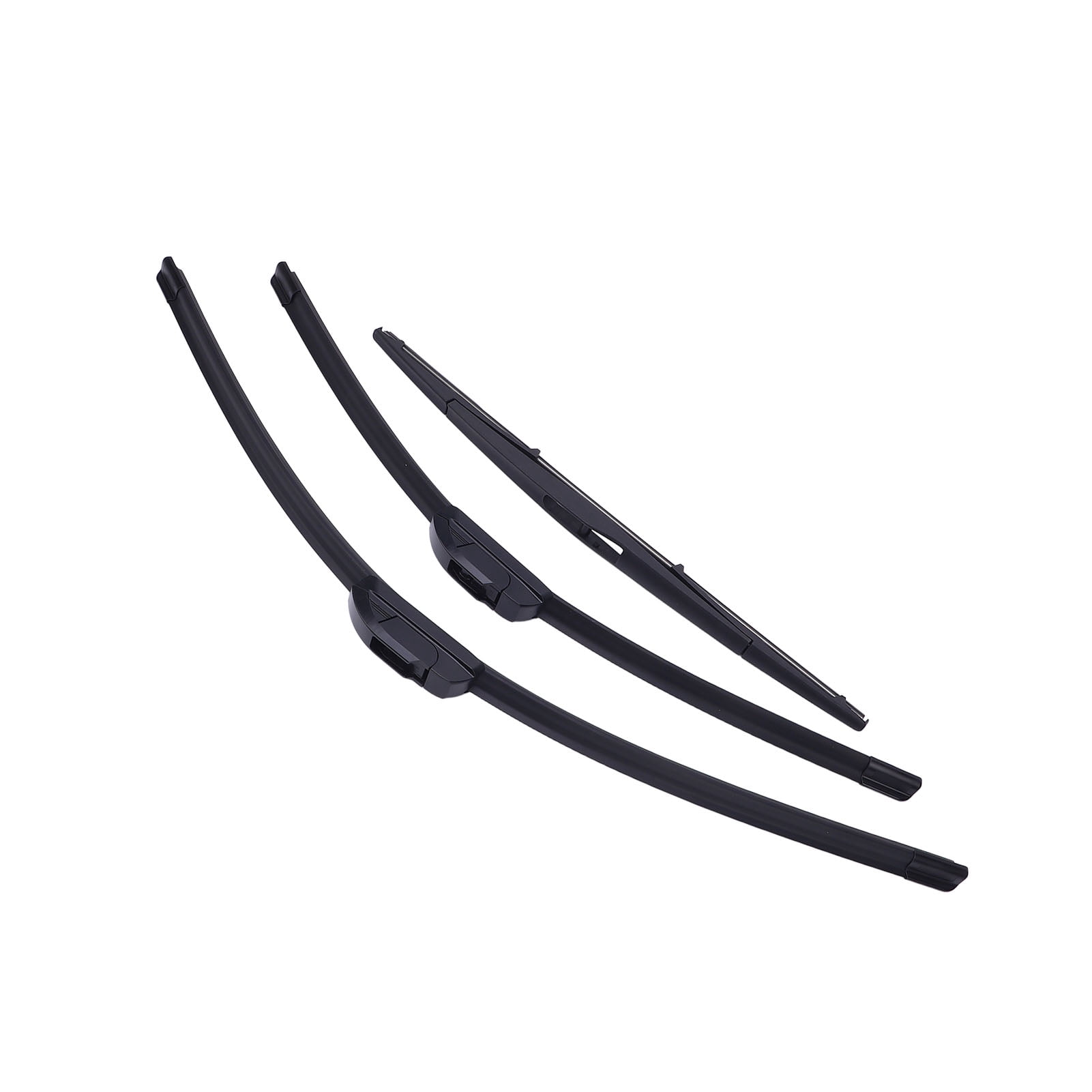 Car Windshield Wiper Blades, Sturdy 26in 22in 16in Reduce Noise Weather Proof Windshield Wiper Blades Set  for Vehicle