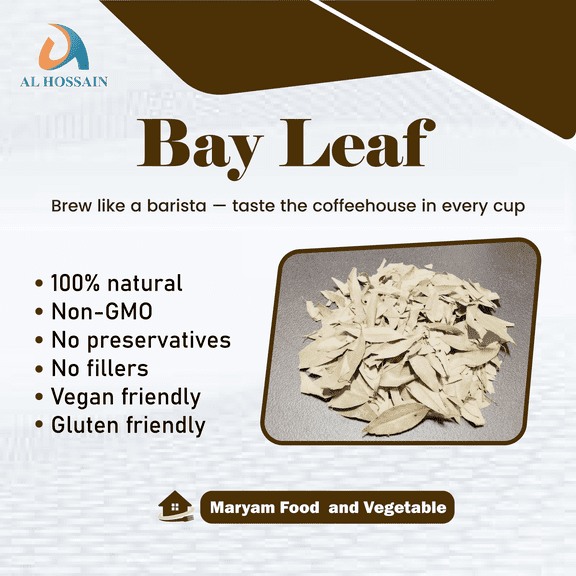 Al Hossain Guatemalan Bay Leaf (Tej Patta) – Whole – 8.8 oz / 0.55 LB (250g) | Aromatic Natural Spice for Stews, Curries, Soups & Rice | Whole Dried Bay Leaves | Non-GMO, Vegan, Gluten-Free