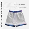 thumbnail image 3 of FORMRS Boys Swim Trunks Quick Dry Mesh Liner Boardshorts Sizes XS-XL, Neon Jellyfish, 3 of 7