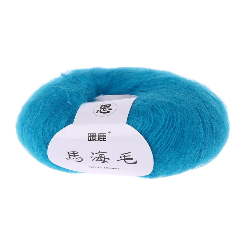 Soft Mohair Cashmere Knitting Wool Yarn DIY Shawl Scarf Crochet Thread