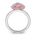thumbnail image 2 of Sterling Silver Stackable Expressions Carnation Ring - Size 6, 2 of 3