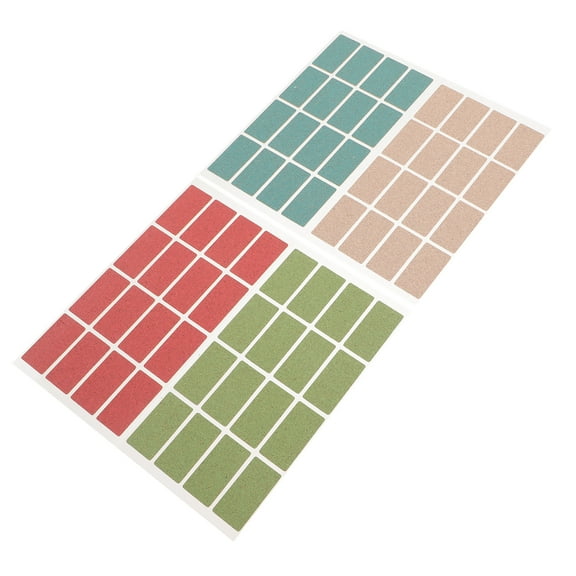 MLINS  4 Sheets Name Tags Stickers Baby Shower Gifts for Guests Planner Book Labels