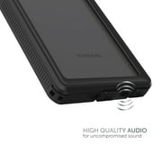 Body Glove Tidal Waterproof Phone Case for Samsung Galaxy S24 Ultra 5G - Black/Clear