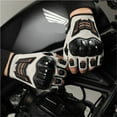 thumbnail image 2 of XOXODG Summer Half Finger Motorcycle Gloves Riding Half Finger Breathable Motorcycle Racing Wear resistant, Anti slip, and Anti fall Motorcycle Gloves Male, 2 of 5