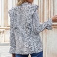 thumbnail image 4 of RKSTN Chemise Décontractée Ample à Manches Longues Imprimé Léopard pour Femmes, 4 of 7