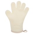 thumbnail image 1 of Thickened Silicone Anti Scalding Oven Glove Heat Resistant Silicone Cooking Glove for Microwave Oven Toaster Ivory White, 1 of 4