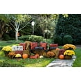 thumbnail image 3 of Pillow Perfect 458908 Boo Orange Rectangular Throw Pillow, 3 of 3
